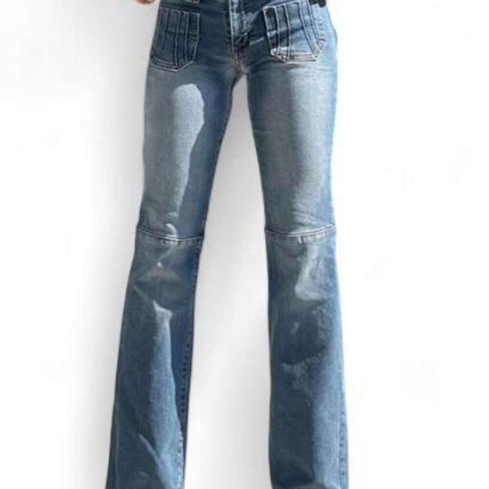 Revice Women's Blue and Navy Jeans